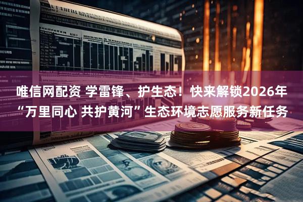 唯信网配资 学雷锋、护生态！快来解锁2026年“万里同心 共护黄河”生态环境志愿服务新任务